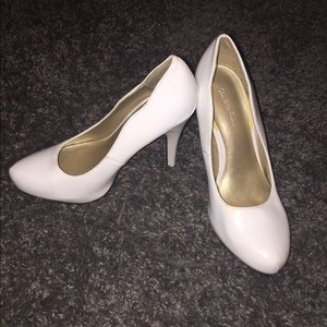 Charlotte Russe White Pumps